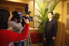 吕克勤副秘书长接受北京电视台采访