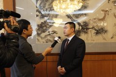 马勇副主任接受中央电视台采访